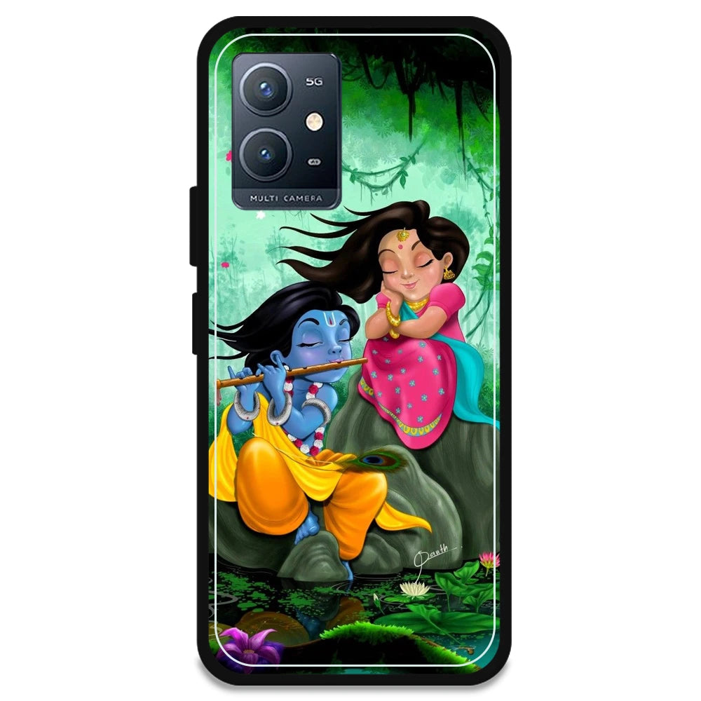 Radha Krishna - Armor Case For Vivo Models Vivo Y30 5G