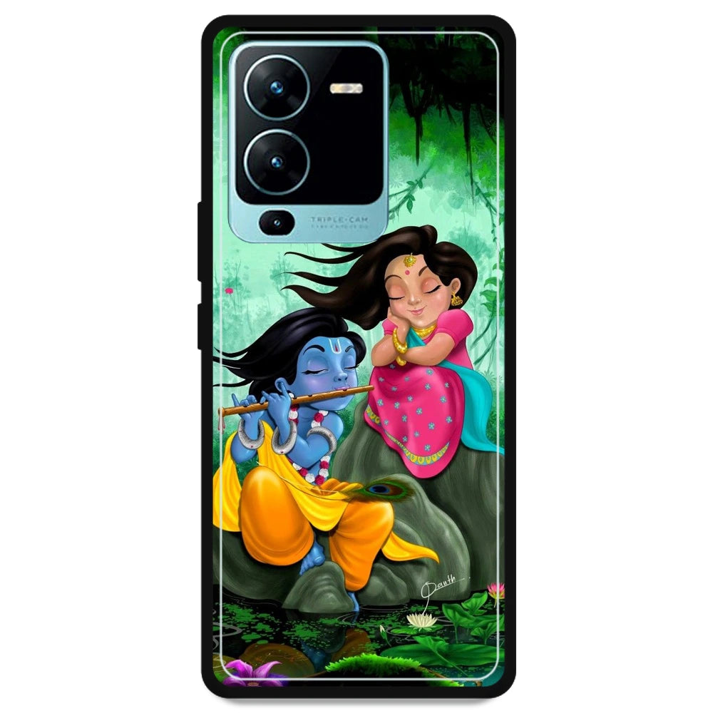 Radha Krishna - Armor Case For Vivo Models Vivo V25 Pro