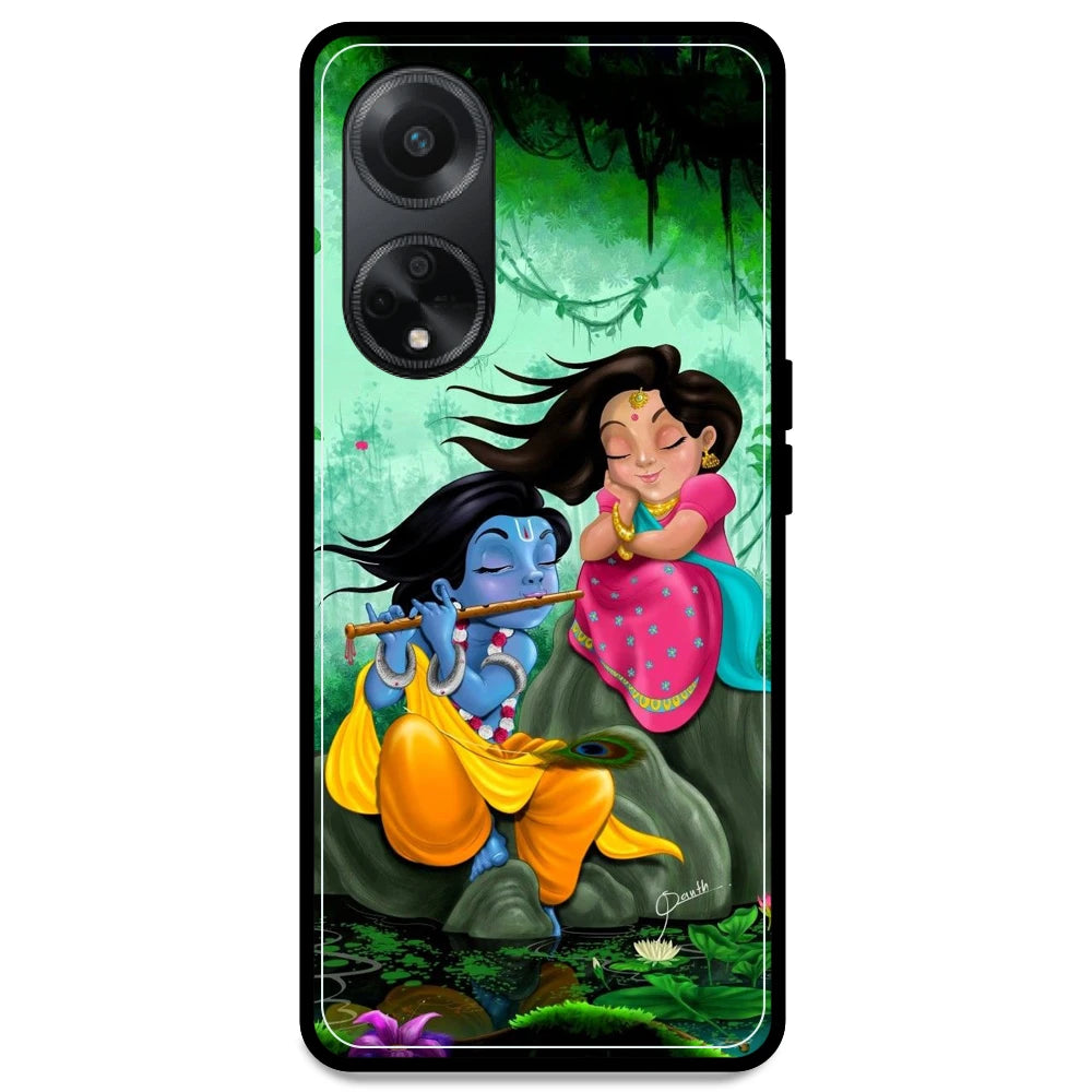 Radha Krishna - Armor Case For Oppo Models Oppo F23 5G