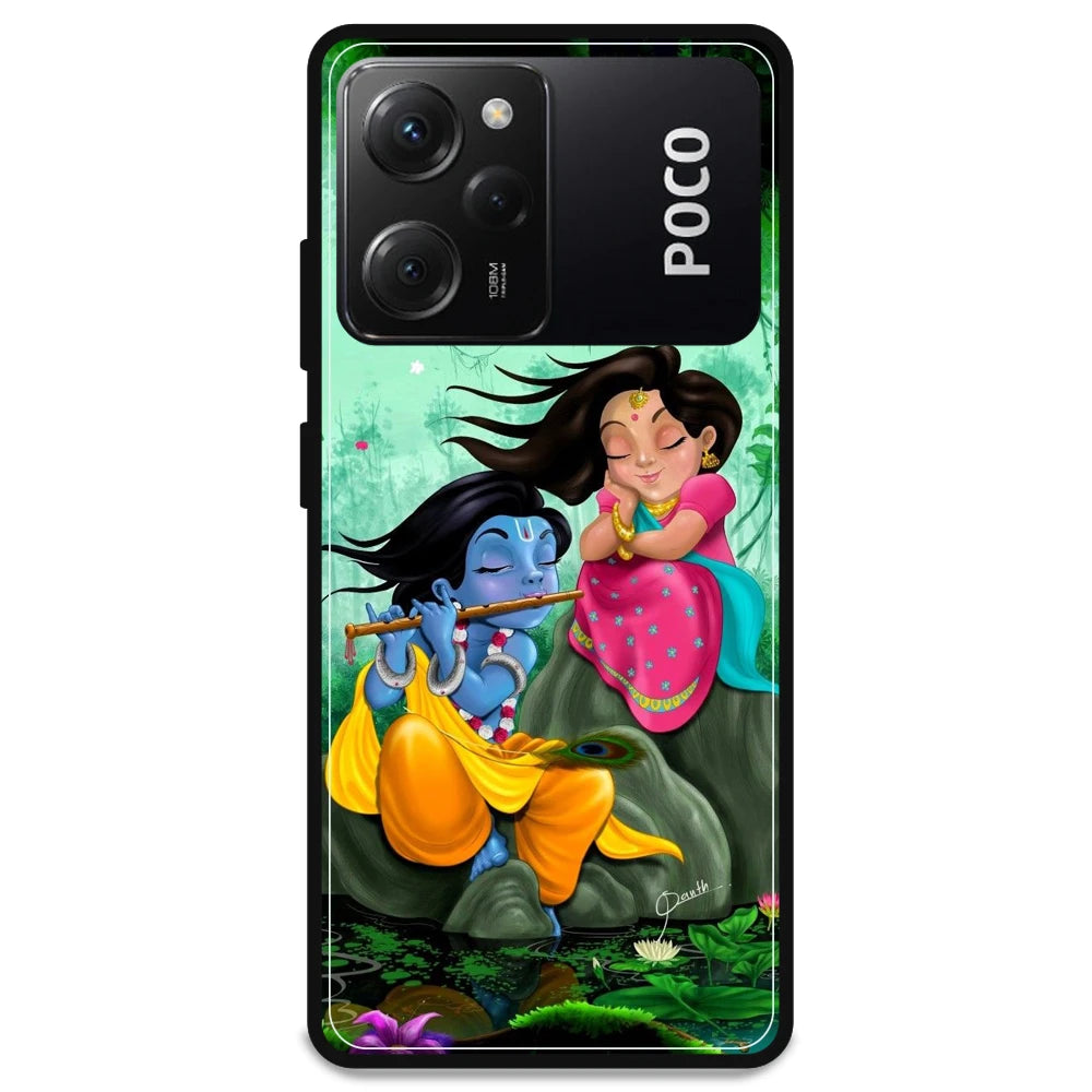 Radha Krishna - Armor Case For Poco Models Poco X5 Pro 5G