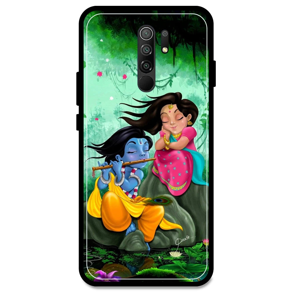 Radha Krishna - Armor Case For Redmi Models Redmi Note 9 Prime