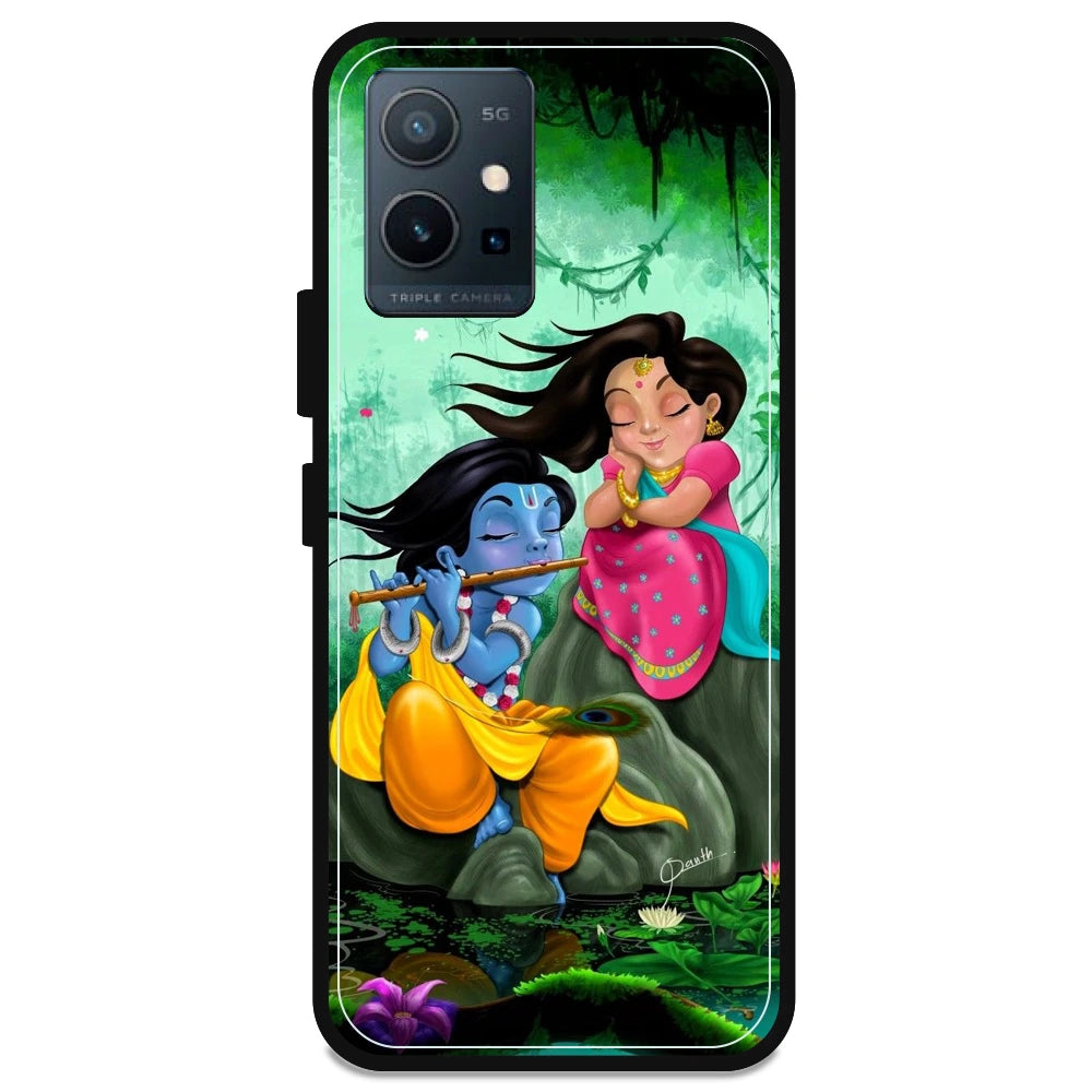 Radha Krishna - Armor Case For Vivo Models Vivo Y75