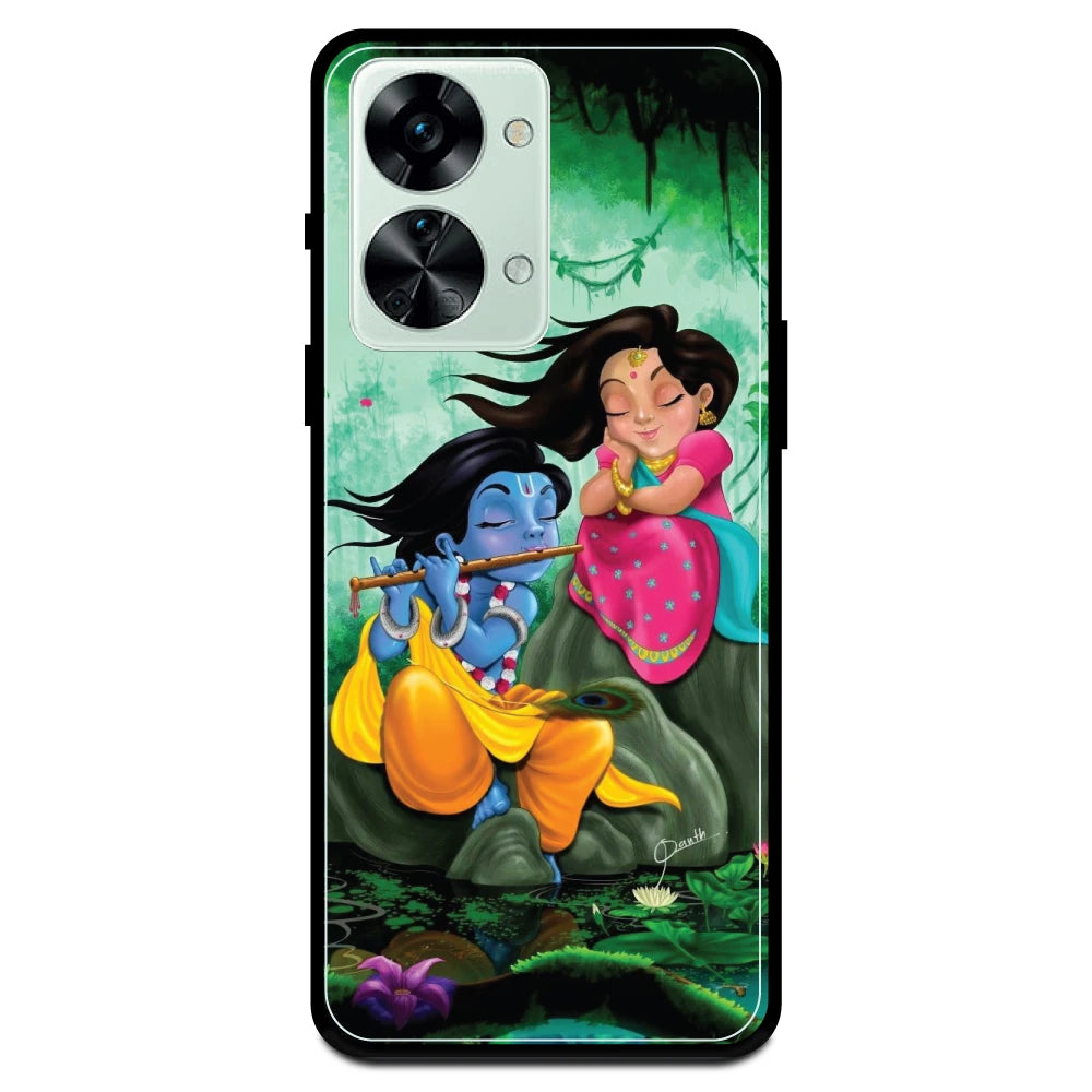 Radha Krishna - Armor Case For OnePlus Models One Plus Nord 2T