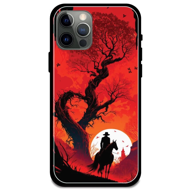 Cowboy & The Sunset  - Armor Case For Apple iPhone Models Iphone 12 Pro 