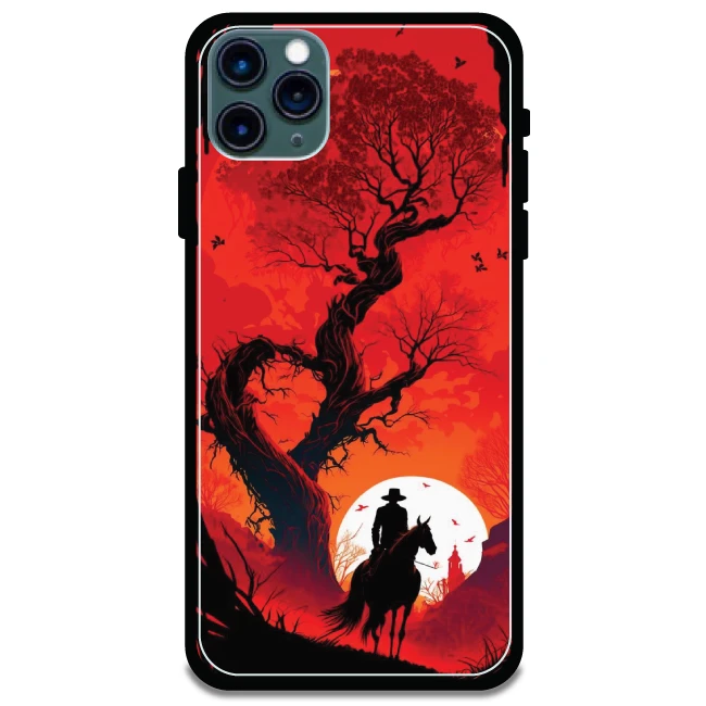 Cowboy & The Sunset  - Armor Case For Apple iPhone Models Iphone 11 Pro Max