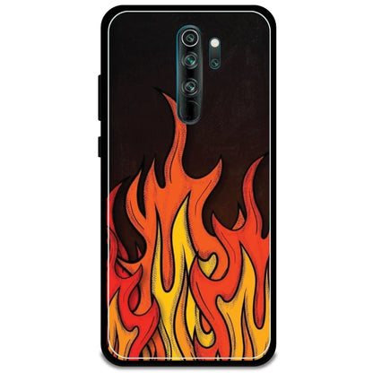 Flames - Armor Case For Redmi Models 8 Pro