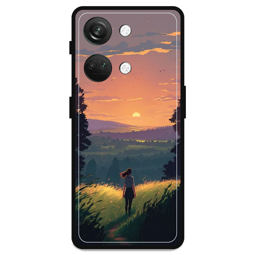 Girl & The Mountains - Armor Case For OnePlus Models OnePlus Nord 3