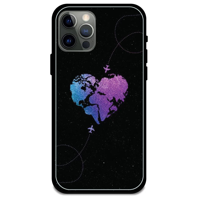 Travel Heart - Armor Case For Apple iPhone Models Iphone 12 Pro Max