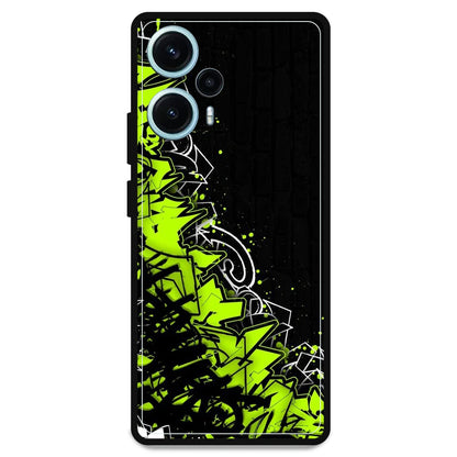 Green Graffiti - Armor Case For Poco Models Poco F5 5G