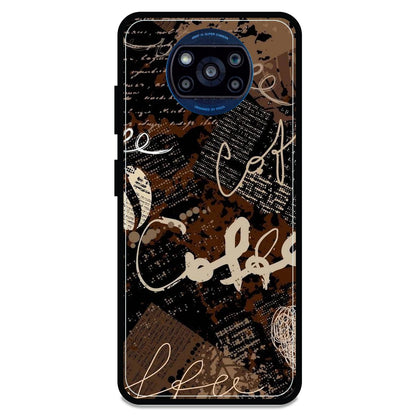 Coffee - Armor Case For Poco Models Poco X3 Pro