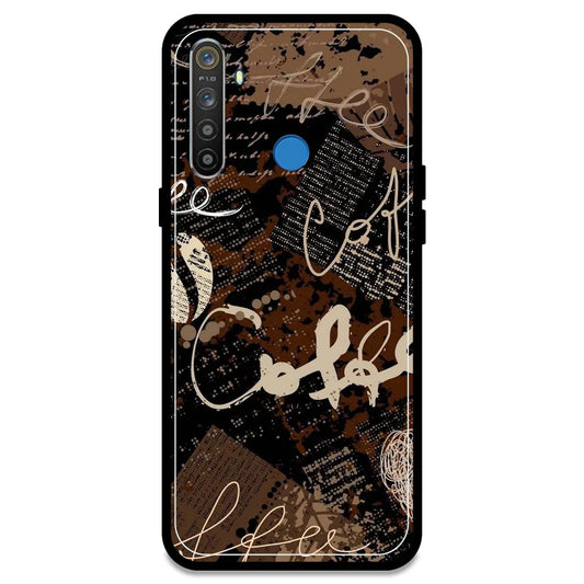 Coffee - Armor Case For Realme Models Realme 5