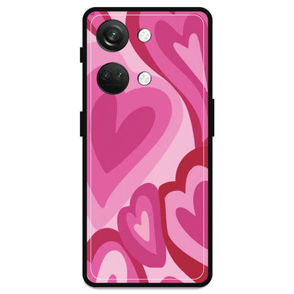 Pink Mini Hearts - Armor Case For OnePlus Models OnePlus Nord 3