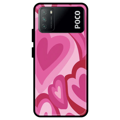 Pink Mini Hearts - Armor Case For Poco Models Poco M3