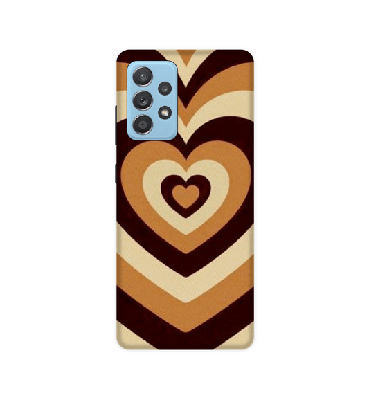 Brown Hearts - Hard Case For Samsung Models