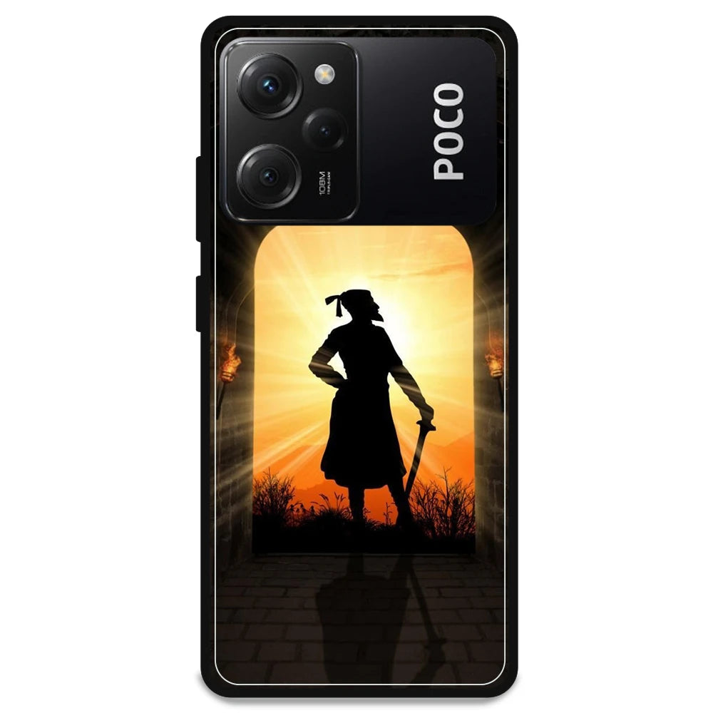 Shivaji Maharaj - Armor Case For Poco Models Poco X5 Pro 5G