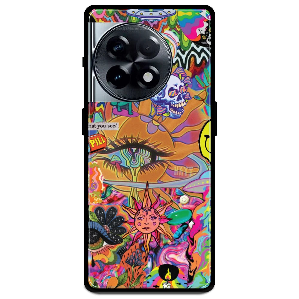 Trippy Collage - Armor Case For OnePlus Models One Plus Nord 11R