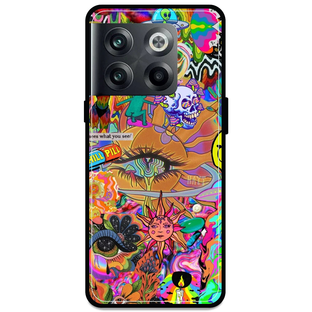 Trippy Collage - Armor Case For OnePlus Models One Plus Nord 10T