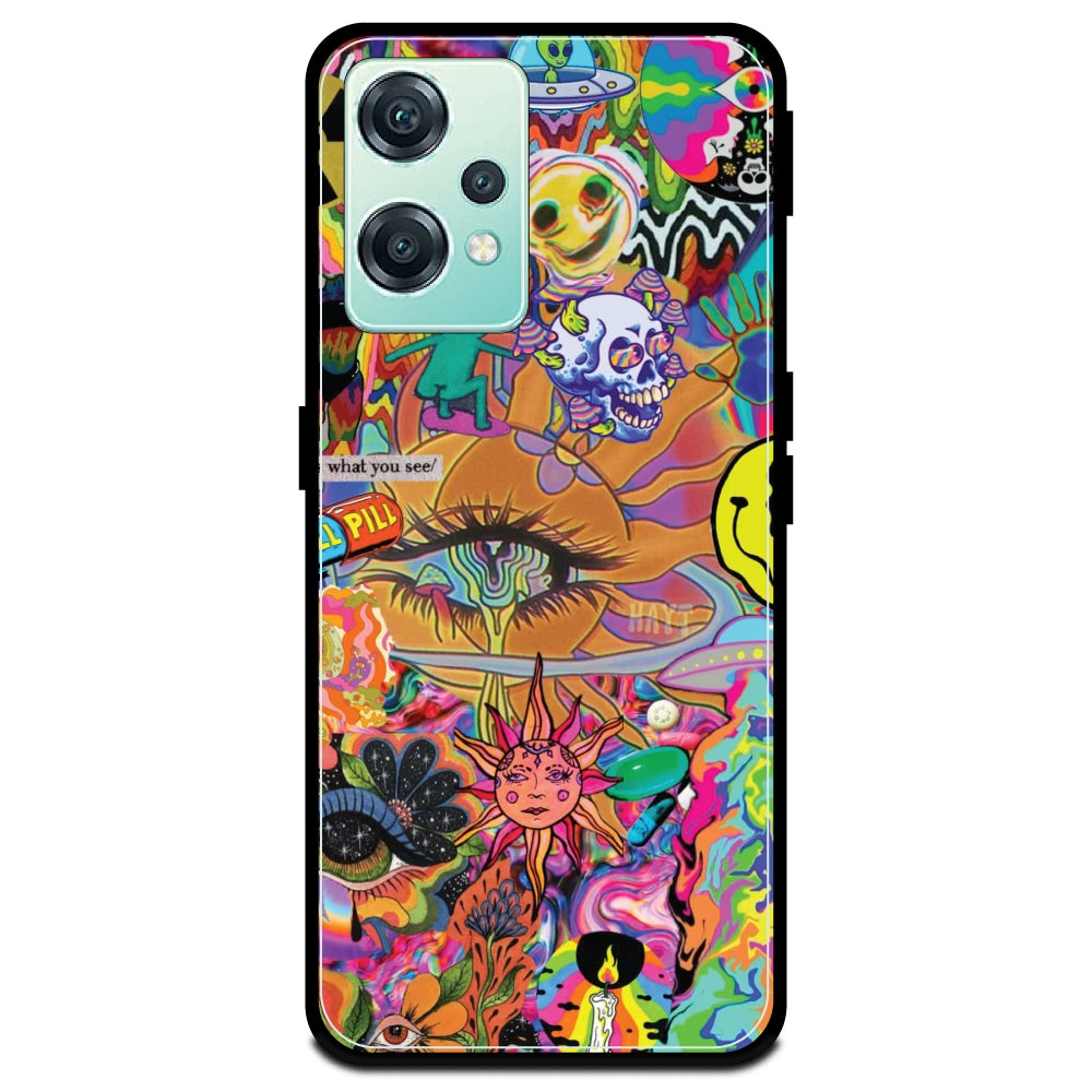 Trippy Collage - Armor Case For OnePlus Models One Plus Nord CE 2 Lite