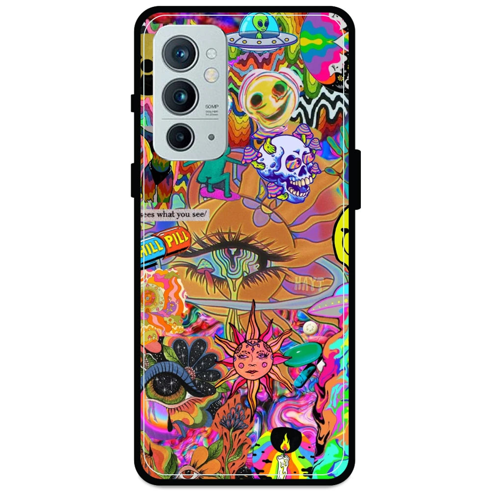 Trippy Collage - Armor Case For OnePlus Models One Plus Nord 9RT