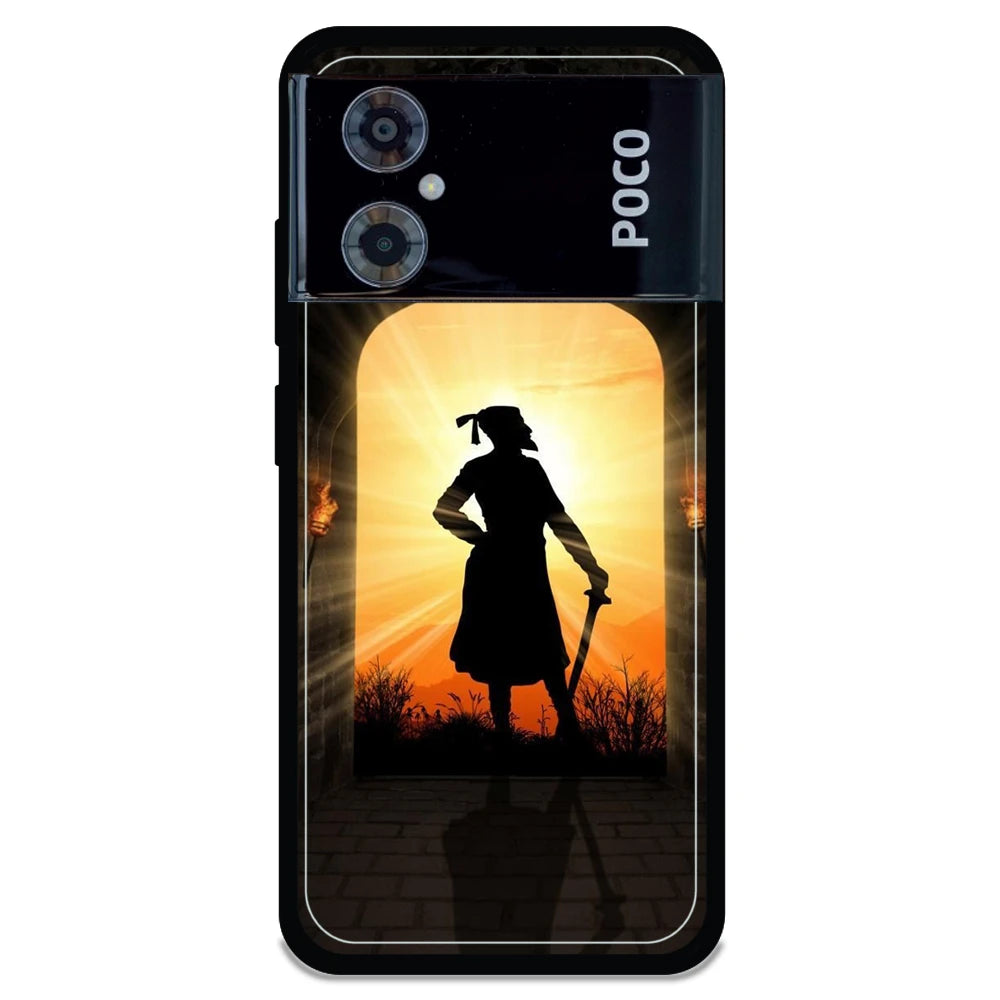 Shivaji Maharaj - Armor Case For Poco Models Poco M4 5G