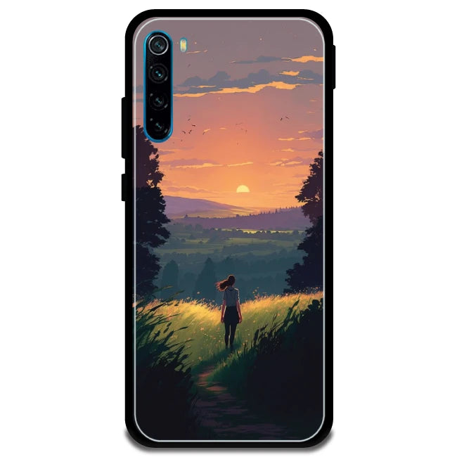 Girl & The Mountains - Armor Case For Redmi Models 8