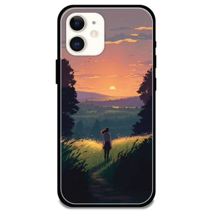 Girl & The Mountains - Armor Case For Apple iPhone Models Iphone 12