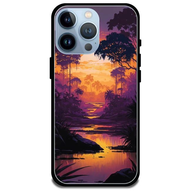 Mountains & The River - Armor Case For Apple iPhone Models Iphone 14 Pro Max