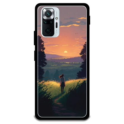Girl & The Mountains - Armor Case For Redmi Models 10 Pro Max