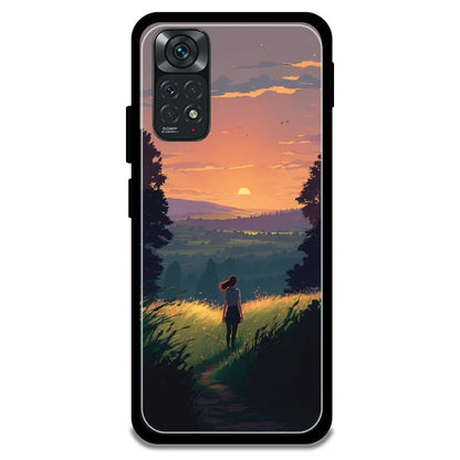 Girl & The Mountains - Armor Case For Redmi Models 11 4g