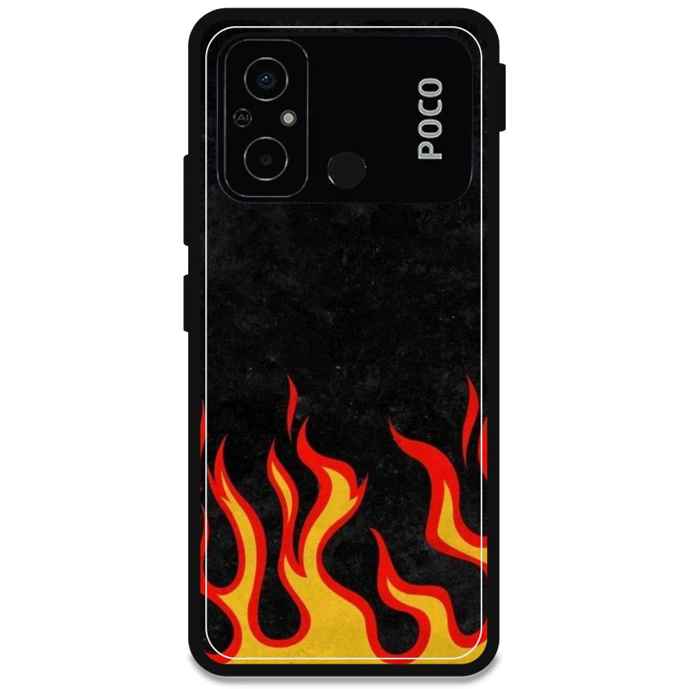 Low Flames - Armor Case For Poco Models Poco C55