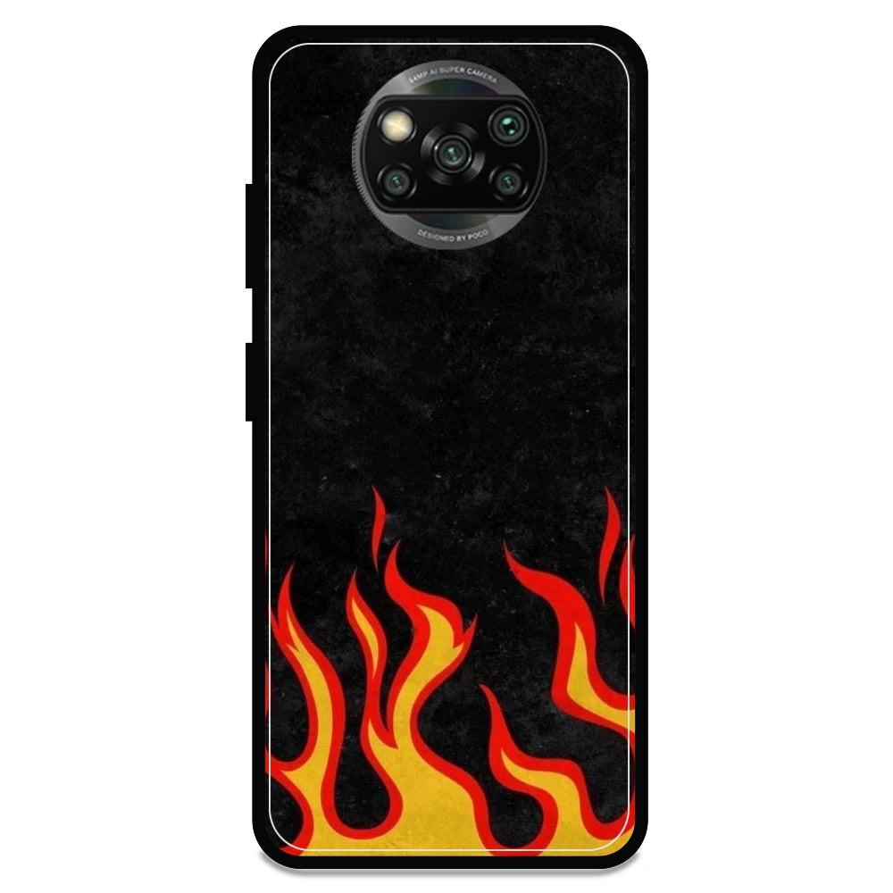 Low Flames - Armor Case For Poco Models Poco X3