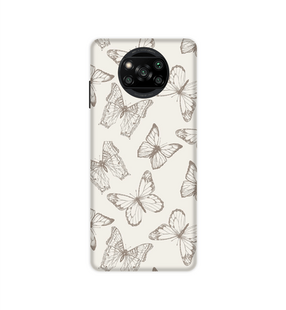 White Butterflies - Hard Cases For Poco Models