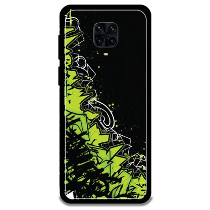 Green Graffiti - Armor Case For Poco Models Poco M2 Pro