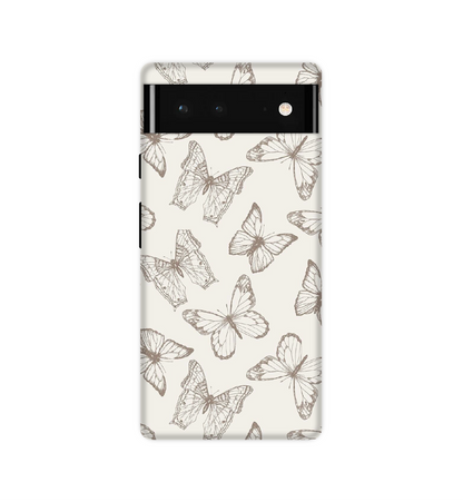 White Butterflies - Hard Cases For Google Models