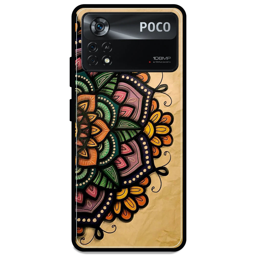 Mandala - Armor Case For Poco Models Poco X4 Pro 5G