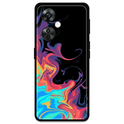 Rainbow Watermarble - Armor Case For OnePlus Models OnePlus Nord CE 3 lite