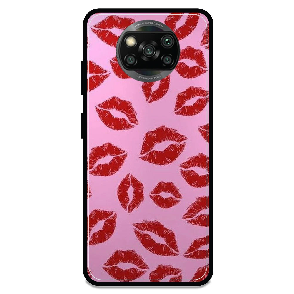 Kisses - Armor Case For Poco Models Poco X3