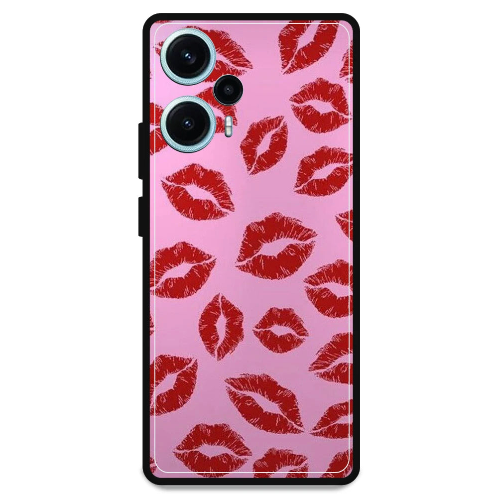 Kisses - Armor Case For Poco Models Poco F5 5G