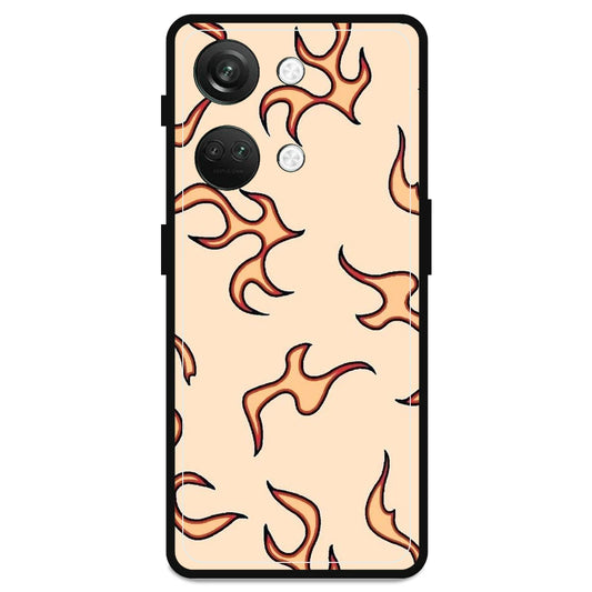 Yellow Flames - Armor Case For OnePlus Models OnePlus Nord 3
