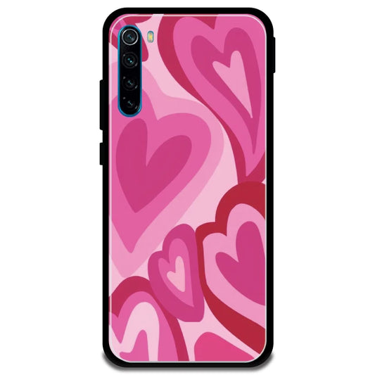 Pink Mini Hearts  - Armor Case For Redmi Models 8