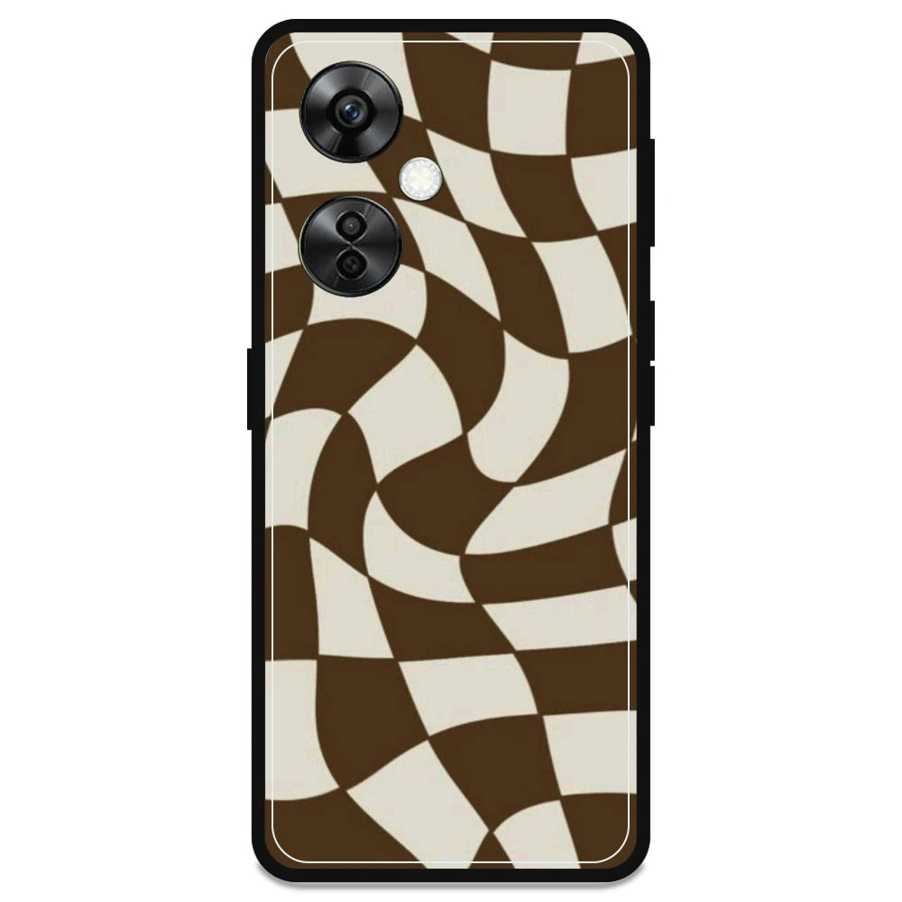 Brown Checks - Armor Case For OnePlus Models OnePlus Nord CE 3 lite