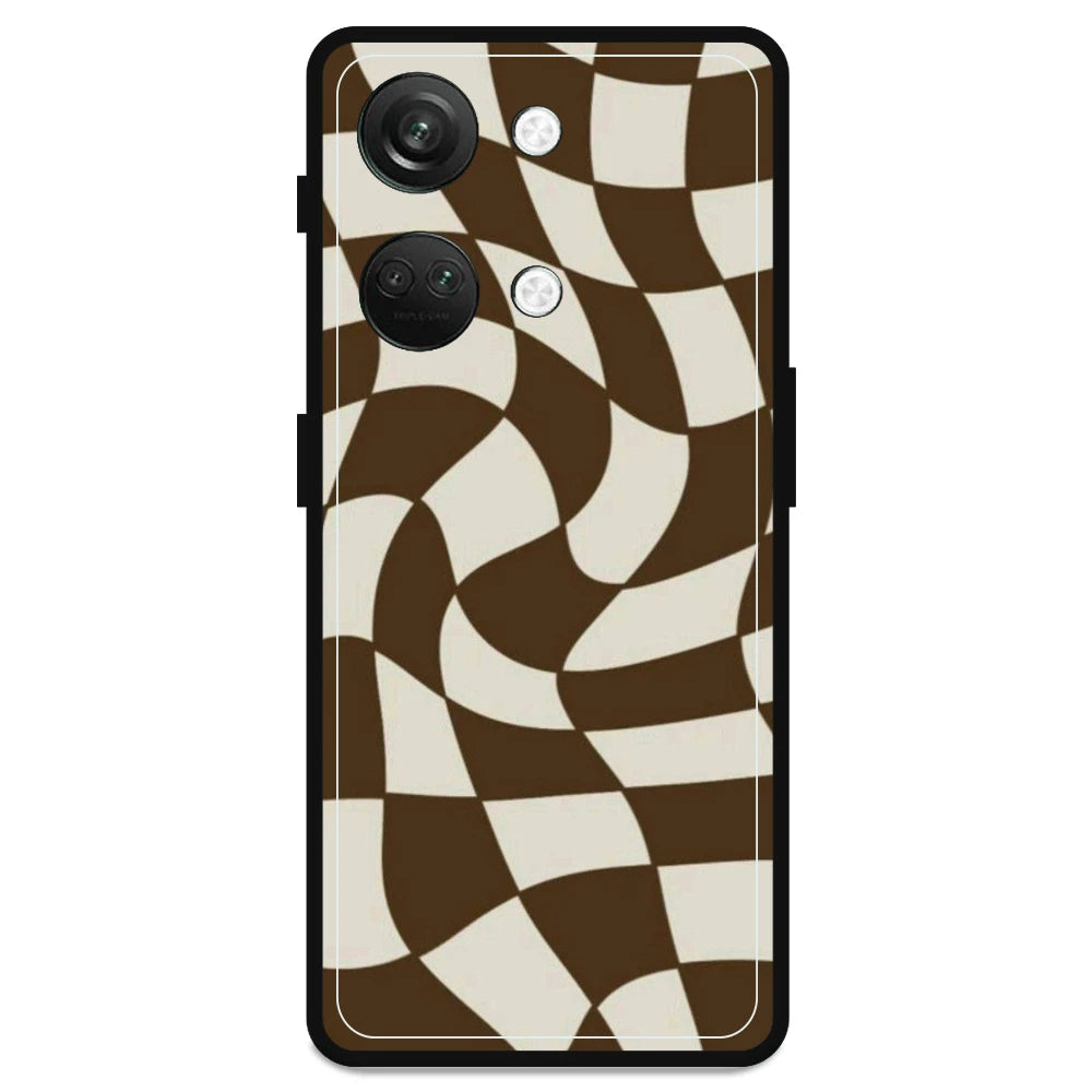 Brown Checks - Armor Case For OnePlus Models  OnePlus Nord 3