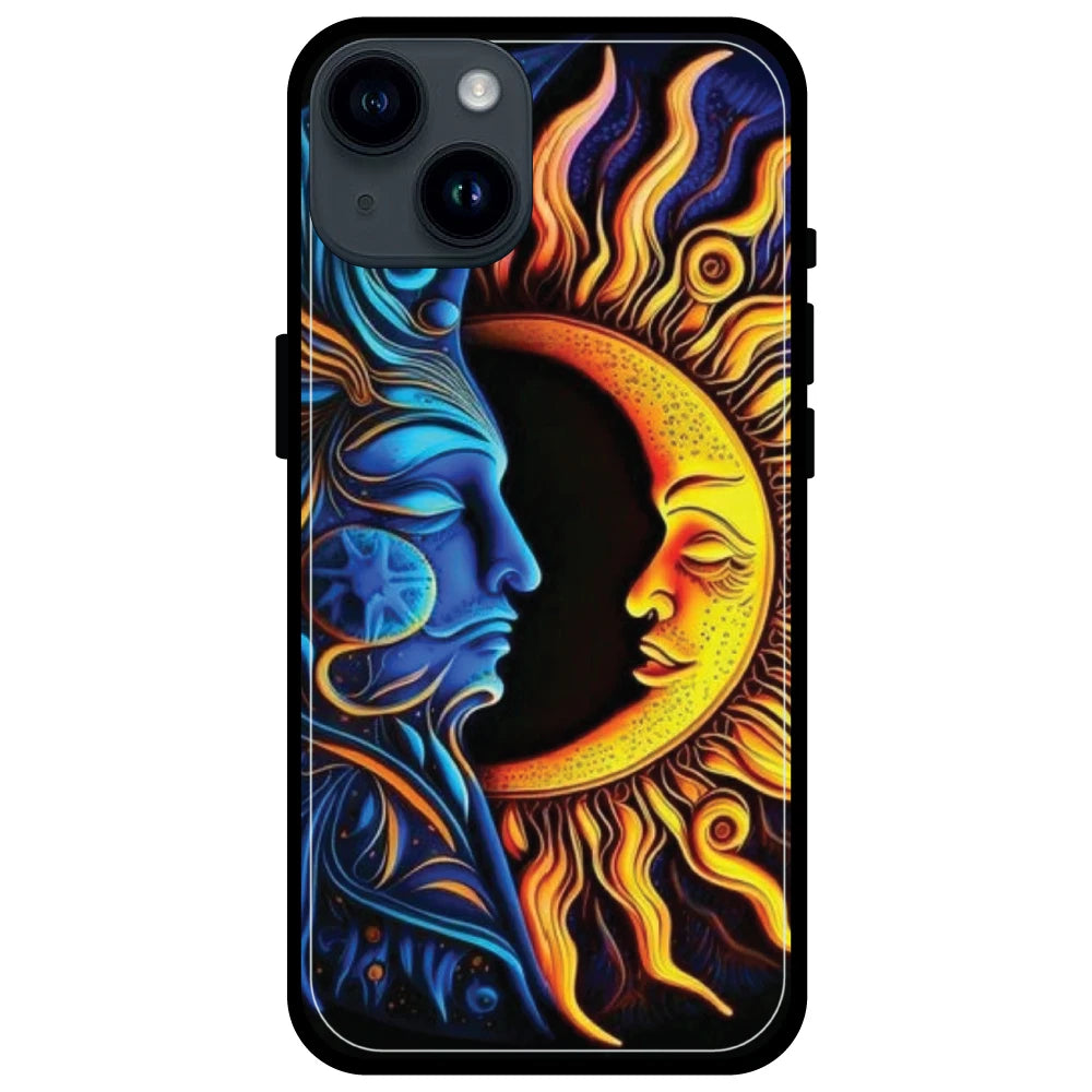 Sun & Moon Art - Armor Case For Apple iPhone Models 14