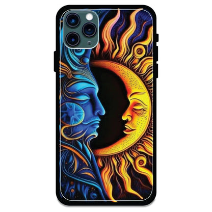 Sun & Moon Art - Armor Case For Apple iPhone Models 11 Pro