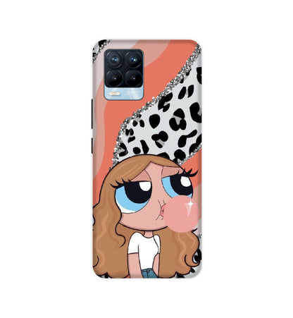 Peach Print Baddie Girl - Hard Cases For Realme Models