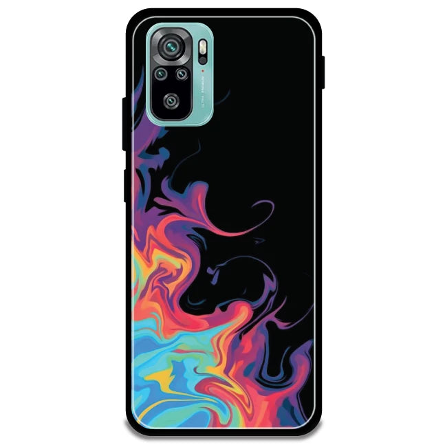 Rainbow Watermarble - Armor Case For Redmi Models 10