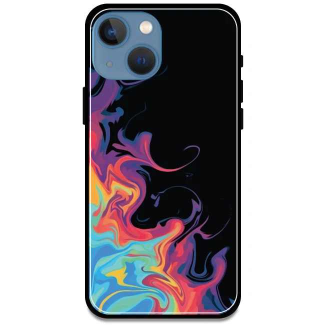 Rainbow Watermarble - Armor Case For Apple iPhone Models Iphone 13 Mini