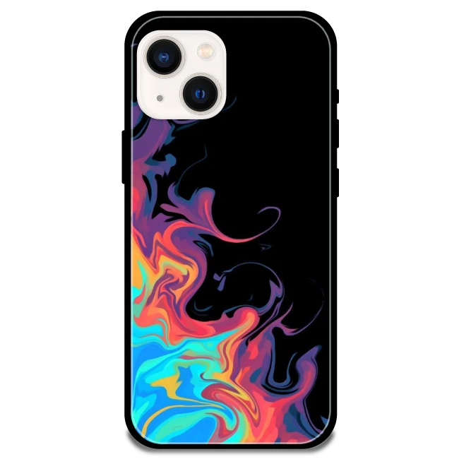 Rainbow Watermarble - Armor Case For Apple iPhone Models Iphone 13