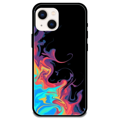 Rainbow Watermarble - Armor Case For Apple iPhone Models Iphone 13