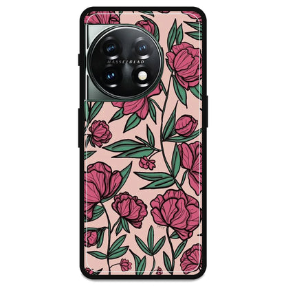 Pink Roses - Armor Case For OnePlus Models OnePlus 11